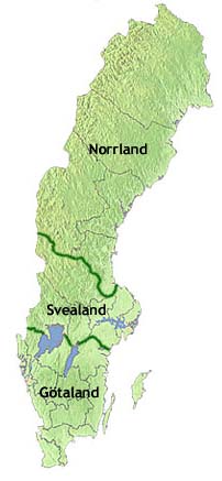 sverigekarta